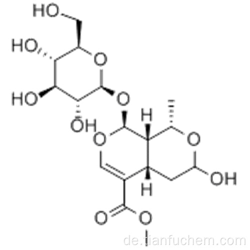 1H, 3H-Pyrano [3,4-c] pyran-5-carbonsäure, 8- (bD-glucopyranosyloxy) -4,4a, 8,8a-tetrahydro-3-hydroxy-1-methyl- methylester (57188051) , 1S, 3R, 4aS, 8S, 8aS) - CAS 25406-64-8